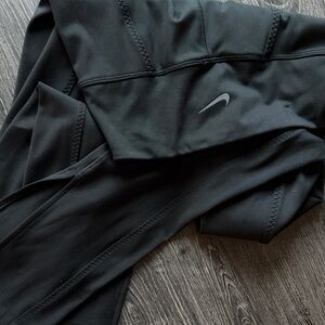 Nike Jet Black Activewear Leggings